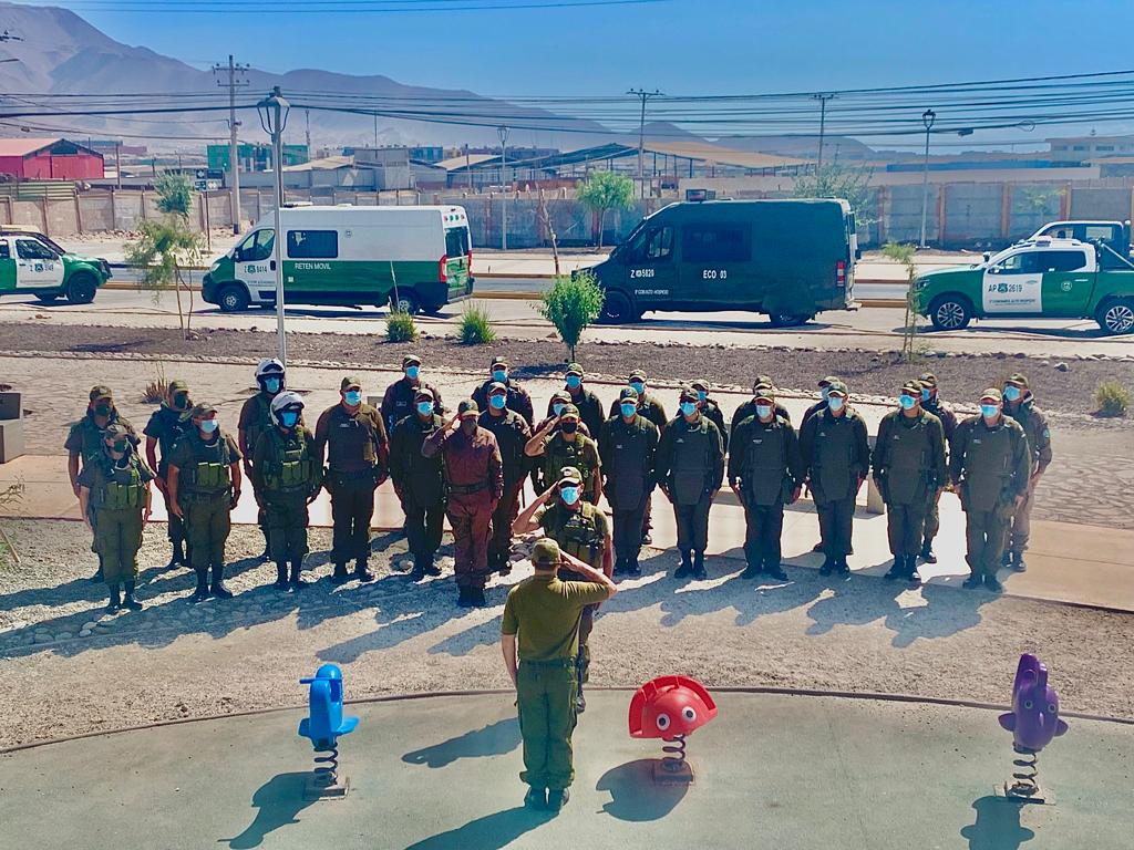 152 detenidos durante servicios extraordinario de Carabineros de Tarapacá