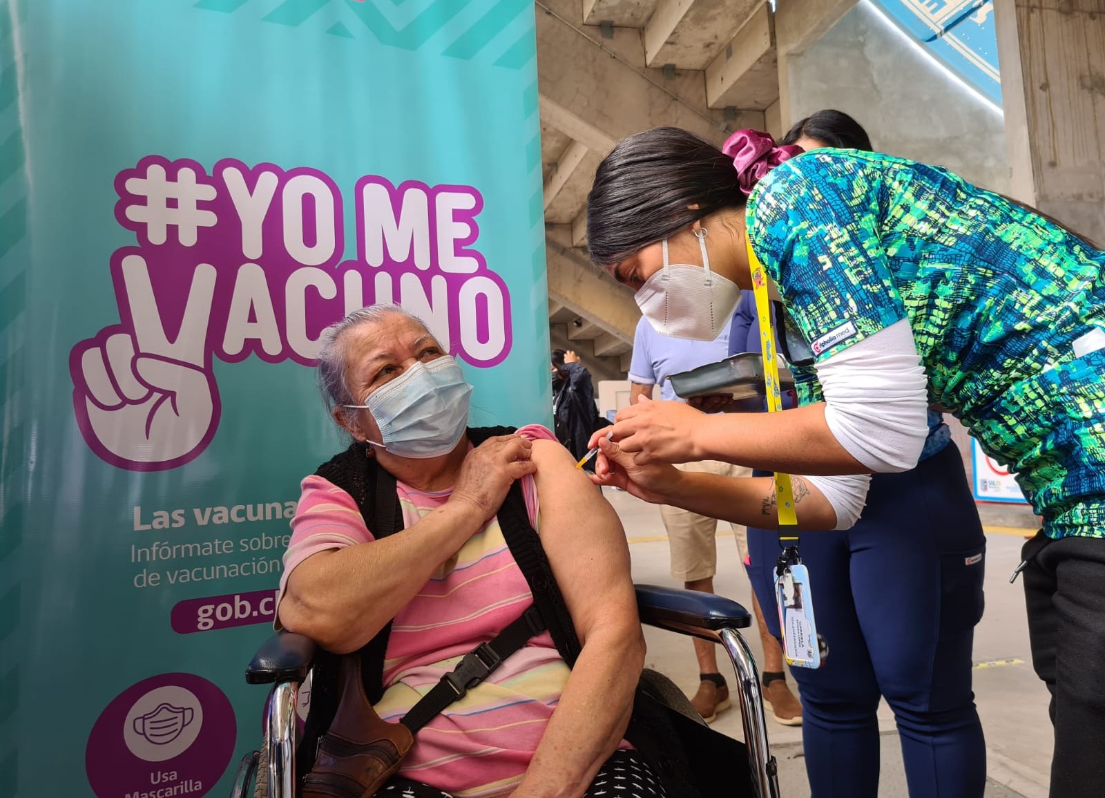 Tarapacá: Inician vacunación de cuarta dosis en mayores de 55 años y más