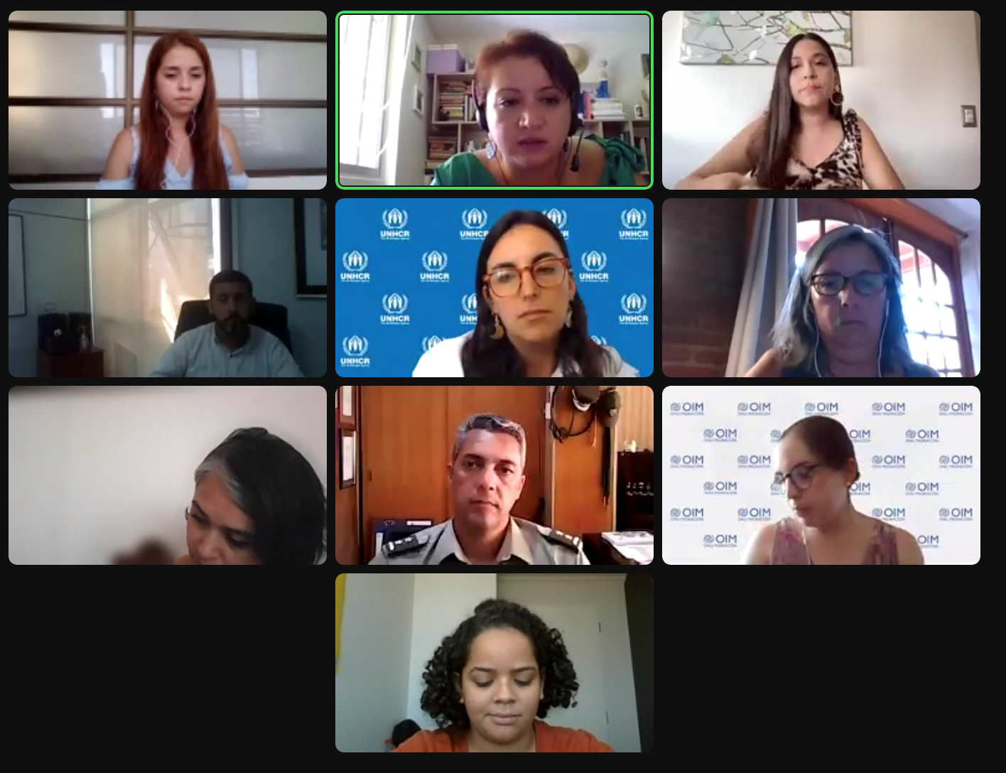 Juzgado de Familia de Iquique monitorea situación de niños migrantes en albergue de Playa Lobito