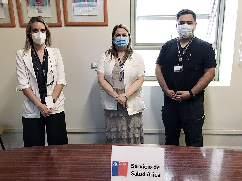 Servicio de Salud Arica convocó a médicos becarios para sumarse a equipo de camas críticas covid del Hospital Regional