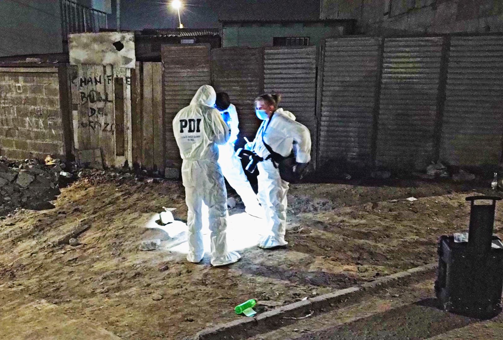 PDI Tarapacá investiga homicidio con arma de fuego ocurrido en el sector norte de Iquique