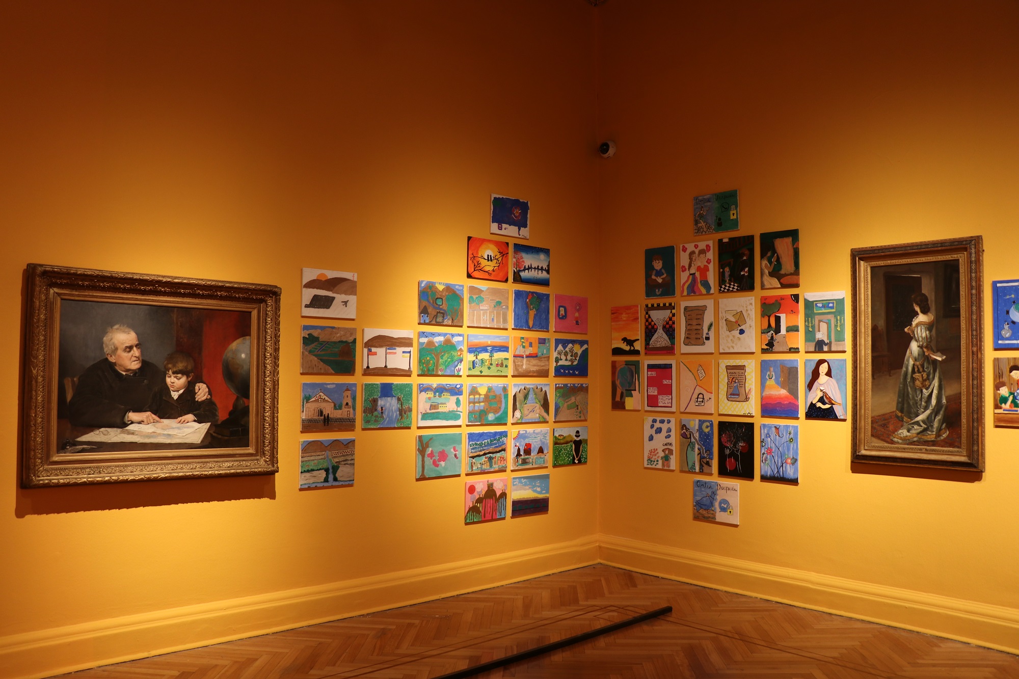 Obras de niñas, niños y jóvenes de Tarapacá estarán expuestas por dos meses en el Museo Nacional de Bellas Artes en Santiago￼