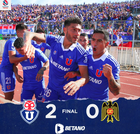 “La U” ganó a Unión Española 2 – 0 y se prepara para el Clásico