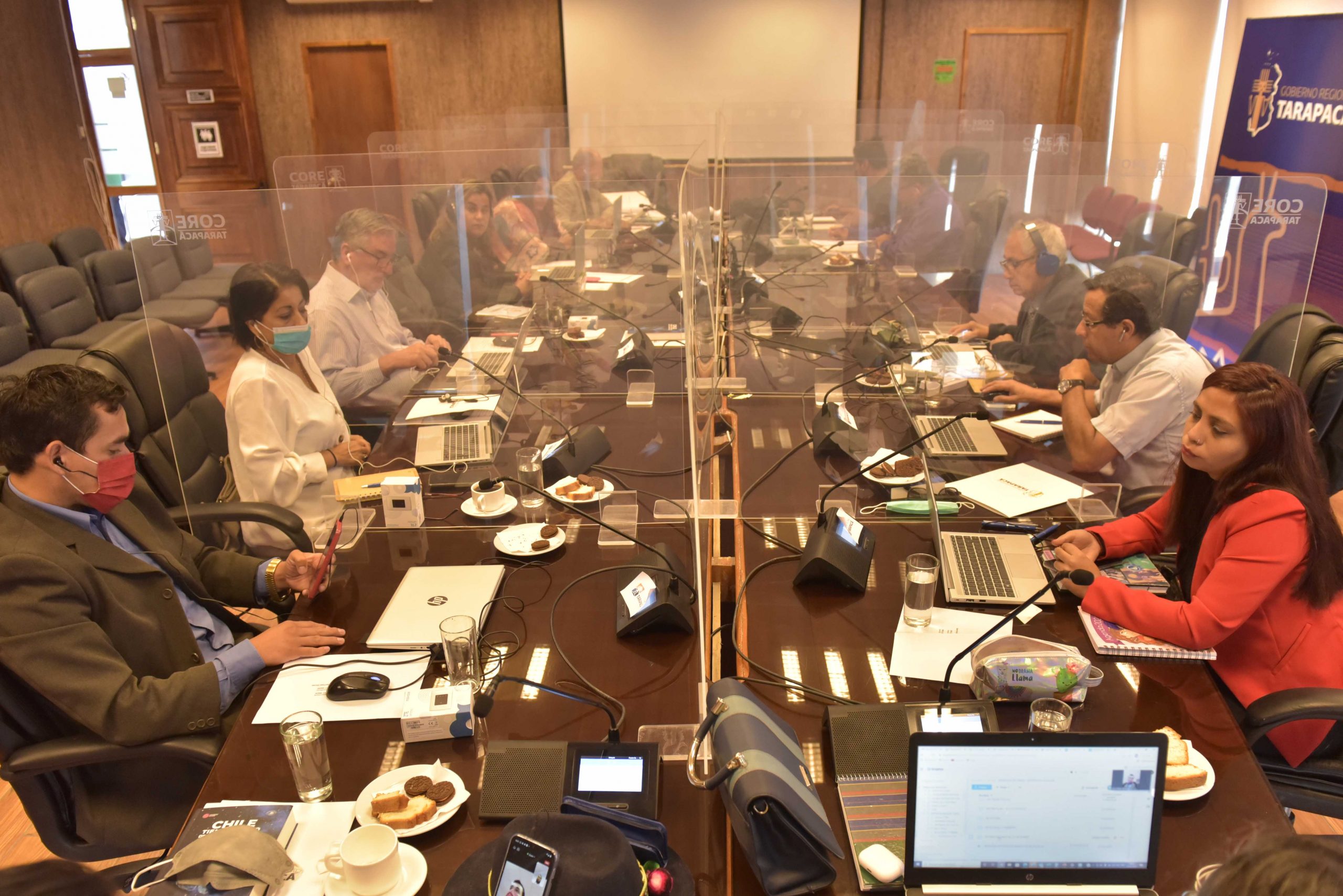 Consejeros eligieron a presidente y vicepresidente de las 14 comisiones que conforman el CORE de Tarapacá￼