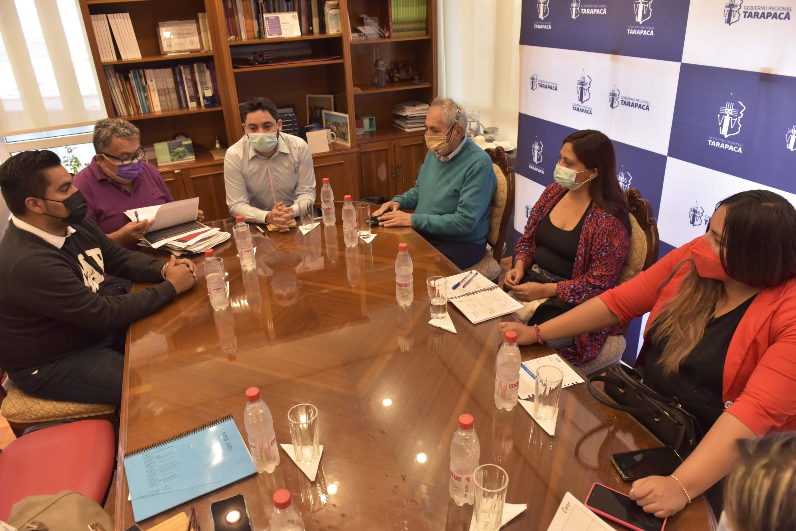 CORES tratan con gobernador regional tema del ex vertedero El Boro y  coordinan agenda