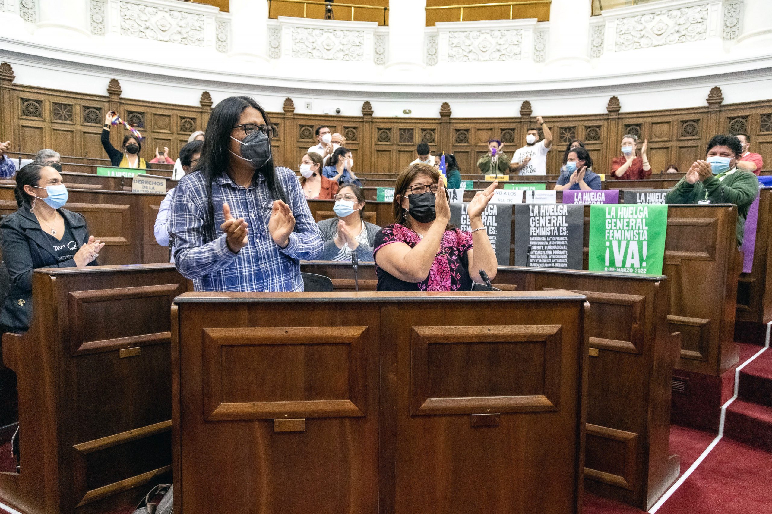Derechos de Pueblos Originarios pasan al texto constitucional