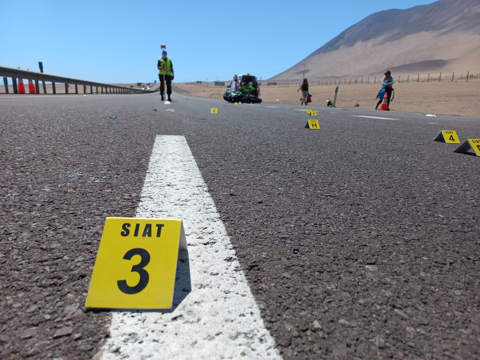 Motorista atropelló a carabinero y lo dejó en riesgo vital