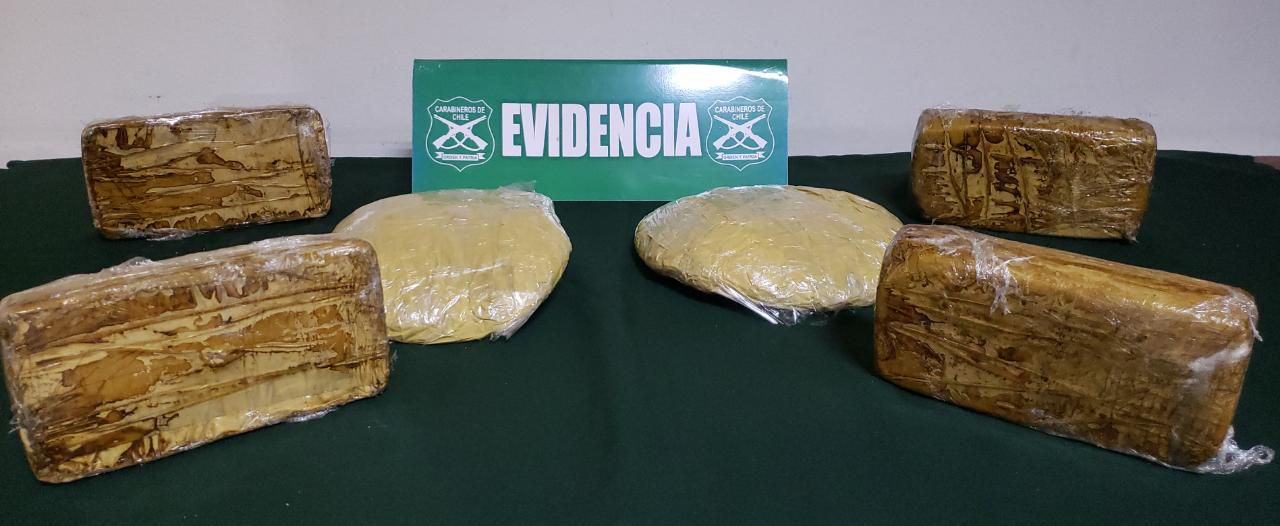 Dos bolivianas detenidas con más de 5 kilos de drogas (pasta base de cocaína y marihuana)