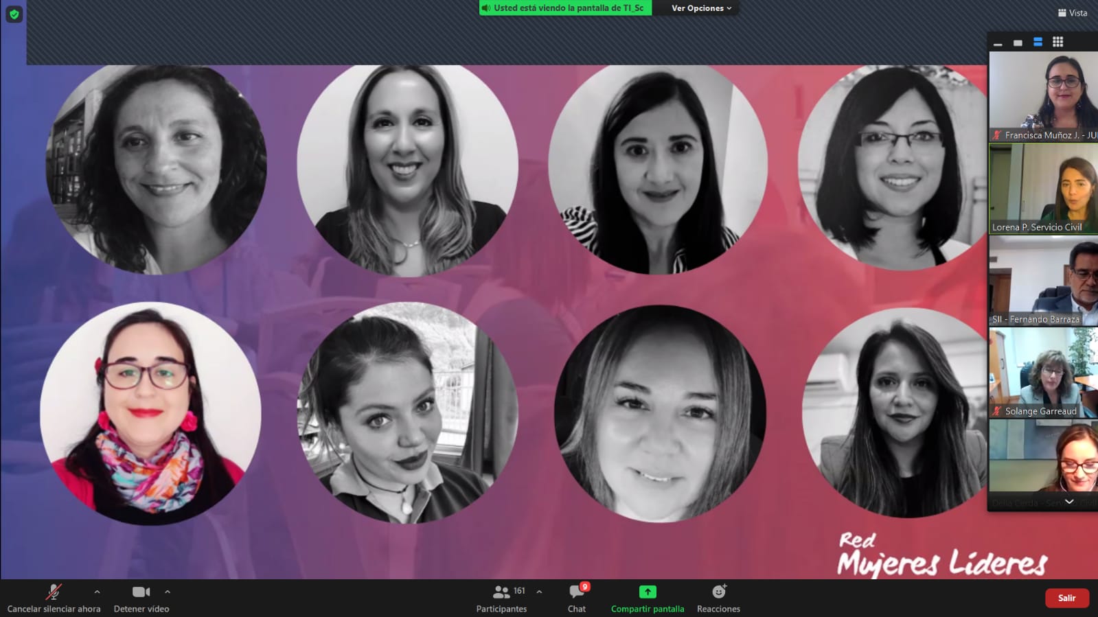 Destacan a funcionaria de JUNJI que participó en la Red de Mujeres Líderes del Estado￼