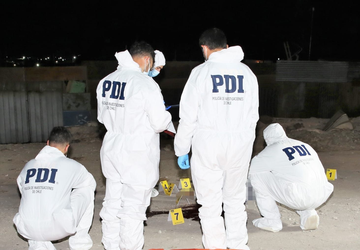 En La Pampa de Alto Hospicio PDI investiga homicidio