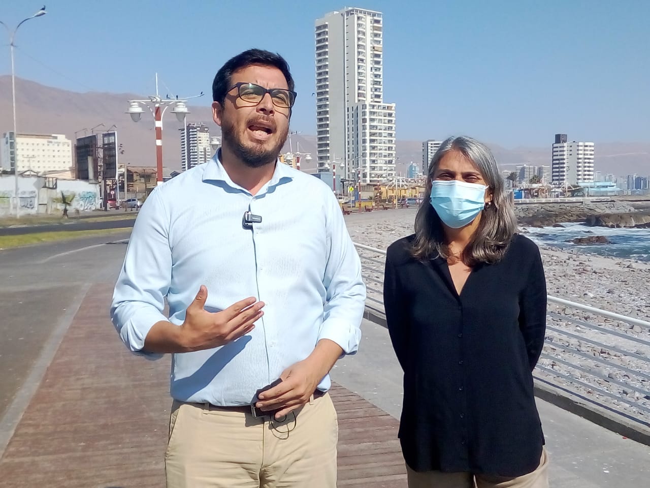 Delegado Presidencial amplía diálogo con camioneros y vecinos de Tarapacá