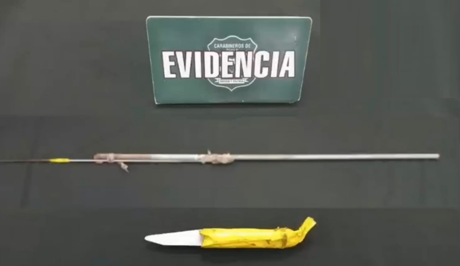 Detenido por porte de arma cortante o punzante en Avenida A. Prat con Serrano