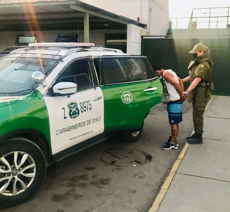 Detenido por robo en lugar habitado y receptación en Alto Hospicio