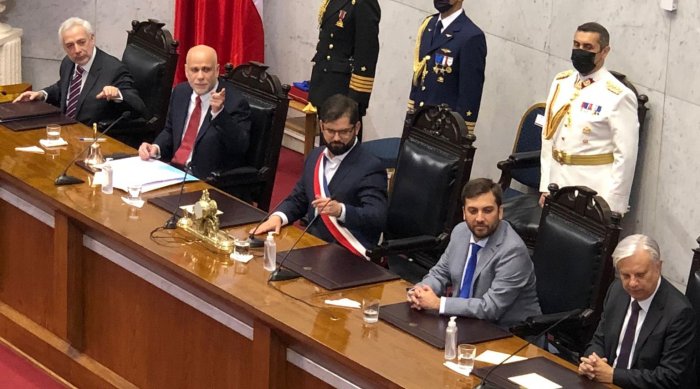 Presidente Gabriel Boric: «Ante el pueblo y los pueblos de Chile, sí prometo»