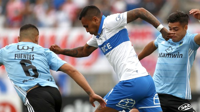 Universidad Católica suma su cuarta derrota consecutiva; le ganó O’Higgins 2-1