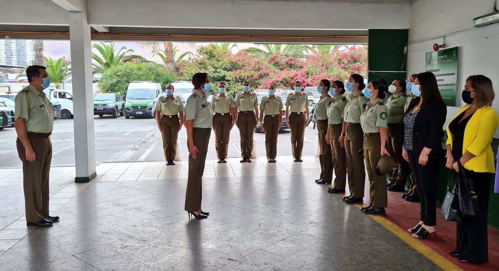 Primera Zona Tarapacá reconoce la labor de las mujeres carabineras