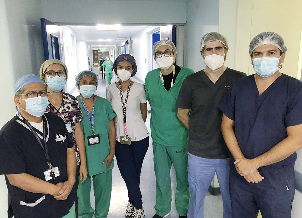 Hospital de Arica realizó por primera vez trasplantes de córnea en cuatro pacientes