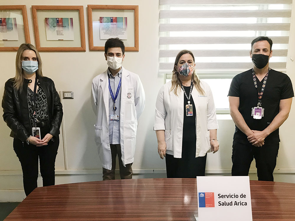 Un anestesiólogo y un traumatólogo se integraron a los equipos del Hospital Regional de Arica￼