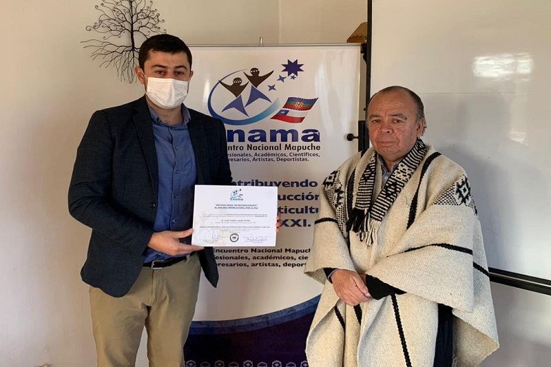 Corporación de profesionales mapuche ENAMA reconoce a la UNAP por su contribución a la paz social y buen vivir en la Araucanía￼