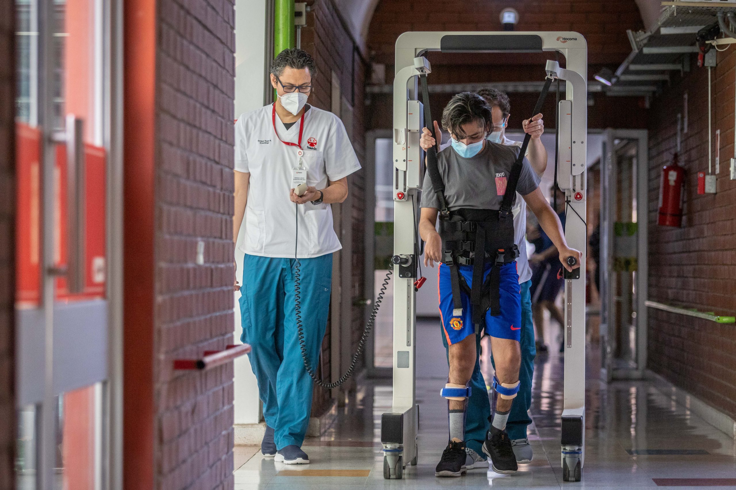 Teletón suma nuevo y moderno robot para rehabilitar a pacientes
