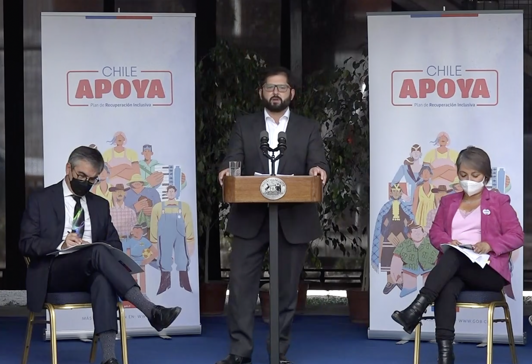 Presidente Boric extiende IFE Laboral y anuncia IFE «de amplia cobertura» en caso de cuarentena