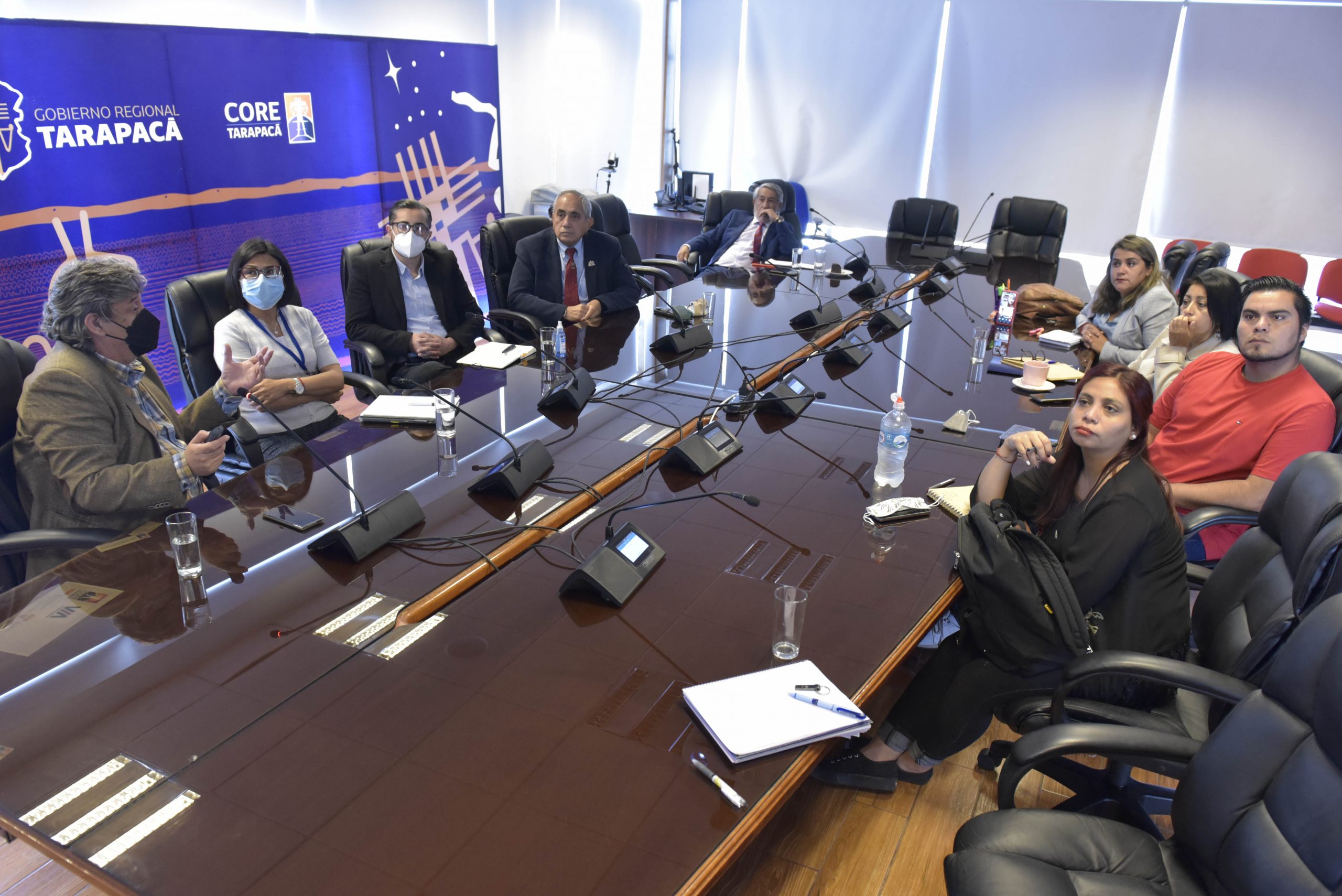 Cores de Tarapacá participaron en taller sobre planificación estratégica institucional y traspaso de competencias hacia gobiernos regionales