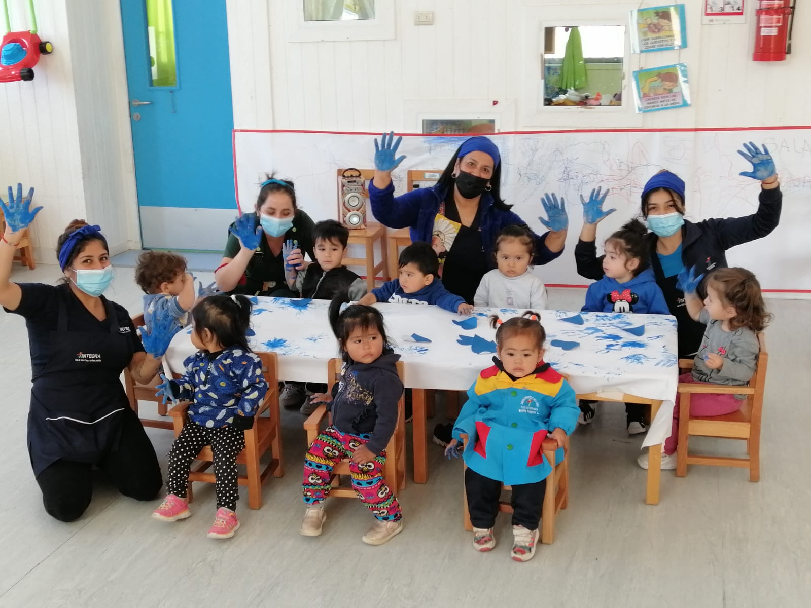 Jardines infantiles conmemoraron el Día Mundial de la concientización sobre el Autismo￼