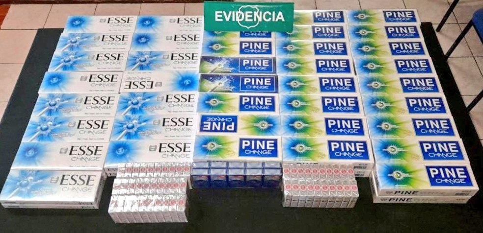 Detenidos por contrabando de cigarros en sector fronterizo de Colchane