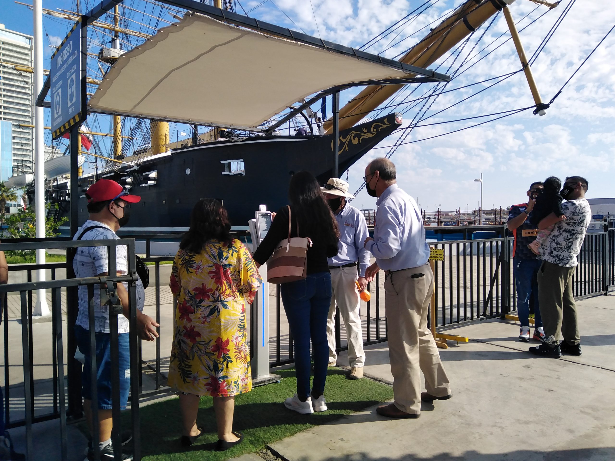 Los martes de abril se podrá visitar el Museo “Corbeta Esmeralda” en forma liberada cumpliendo un requisito específico￼