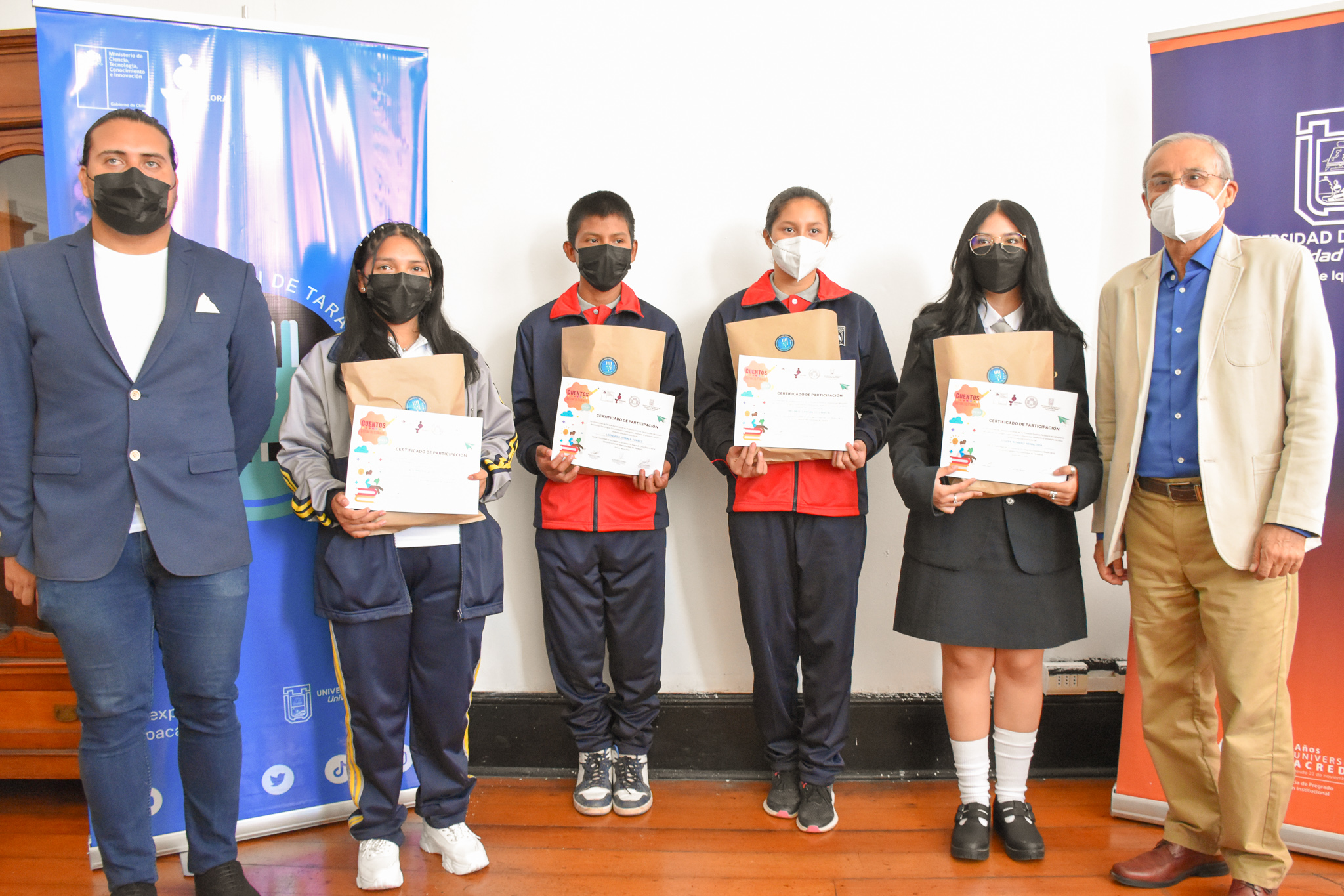 Alumnos de Escuela Básica de Huatacondo fueron destacados en concurso de cuentos interculturales