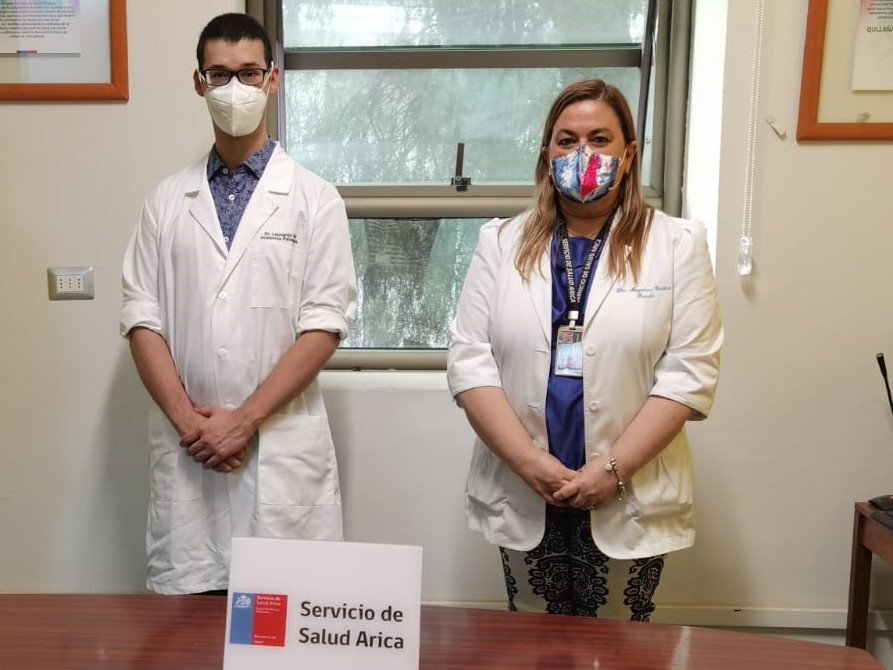 Un médico patólogo y una psiquiatra infantil se incorporaron al Hospital de Arica