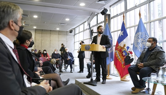 Presidente Boric: «Tenemos la obligación de llegar a un acuerdo nacional y transversal en materia de seguridad social»