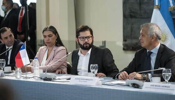 Presidente Gabriel Boric Font participa en encuentro empresarial del Comité de Comercio Argentina-Chile