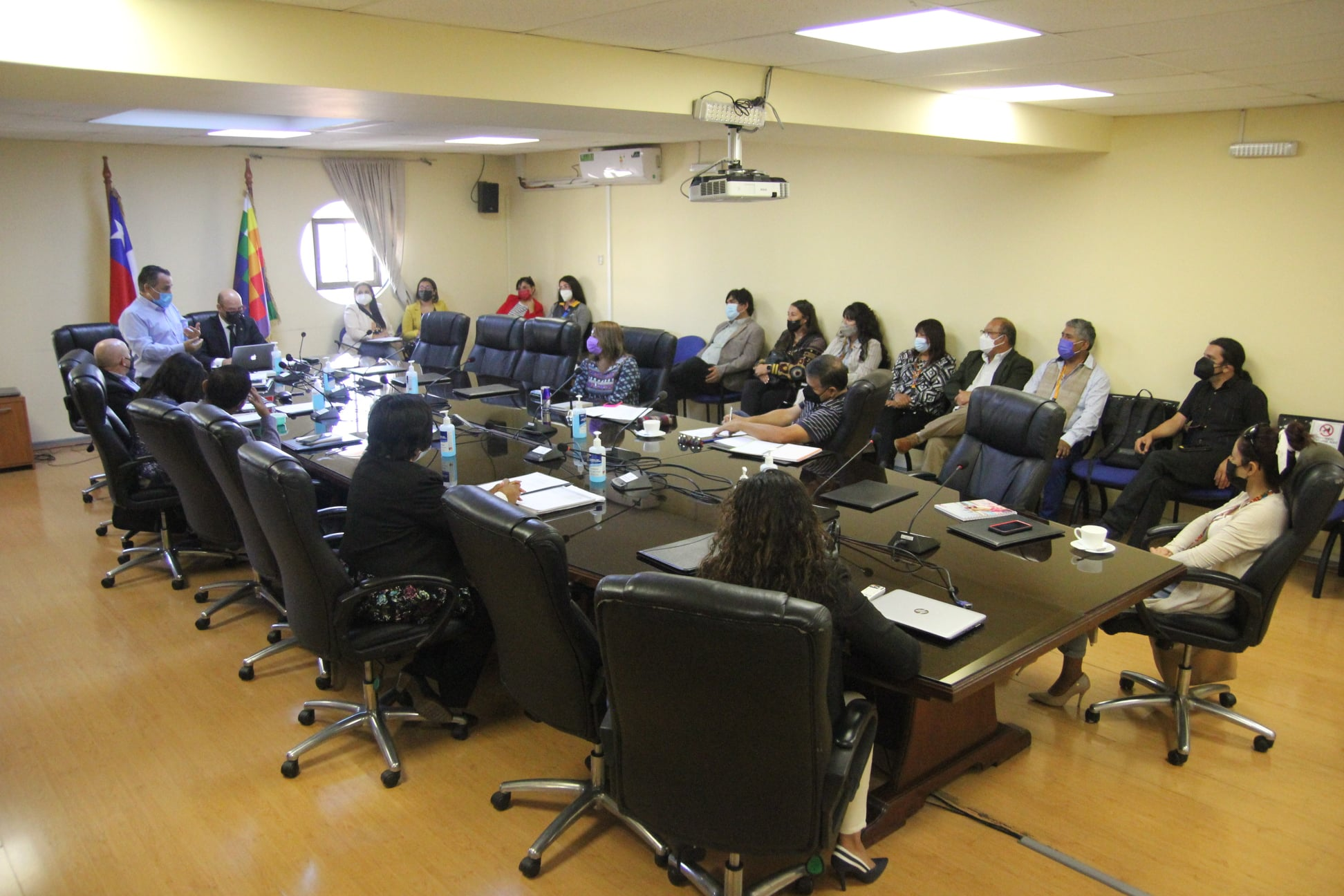 Integrantes del CORE y CORESOC establecen primeros lazos para trabajo conjunto por Arica y Parinacota
