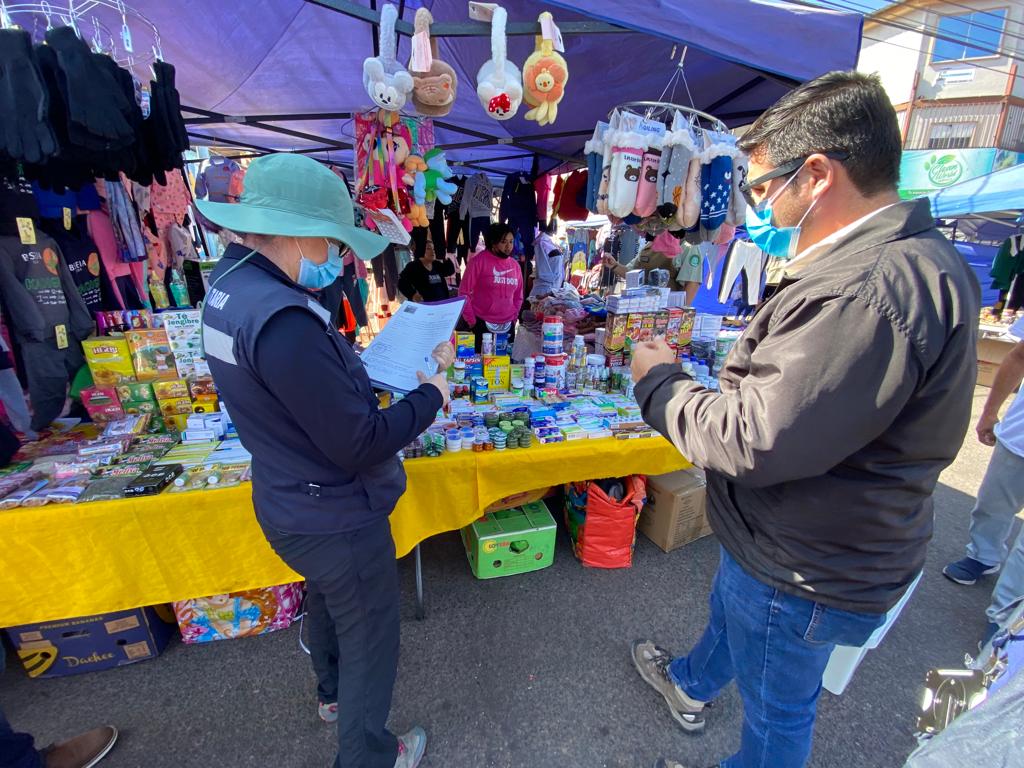 50 kilos de fármacos fueron decomisados a los “coleros” en calle «Errázuriz» con «18 de Septiembre»￼