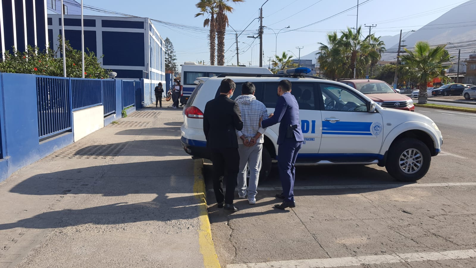 PDI detiene a imputado por el delito de homicidio ocurrido a un costado de la ruta A-616 de Alto Hospicio