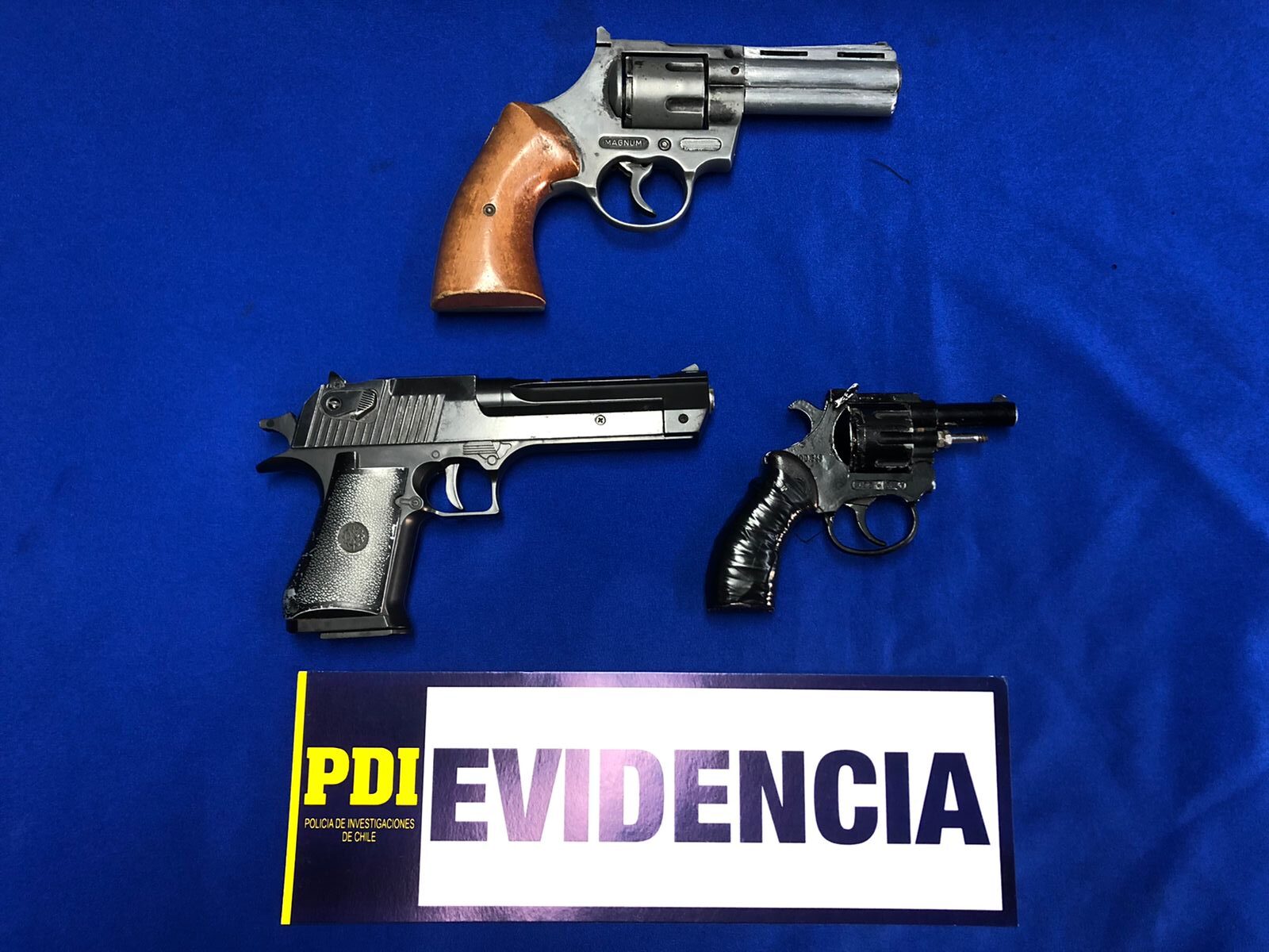PDI Tarapacá: Menor de 14 años detenido por tenencia de armas