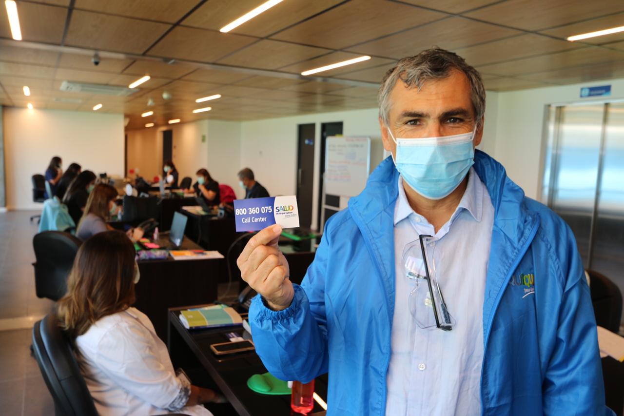 Centro de llamadas de la Salud Municipal de iquique dejará de operar por dos días