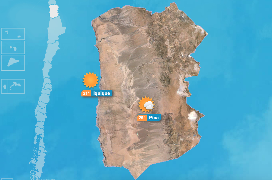 ONEMI / Dirección Meteorológica de Chile (DMC): Cancelado su Aviso Meteorológico CNA A174/2022