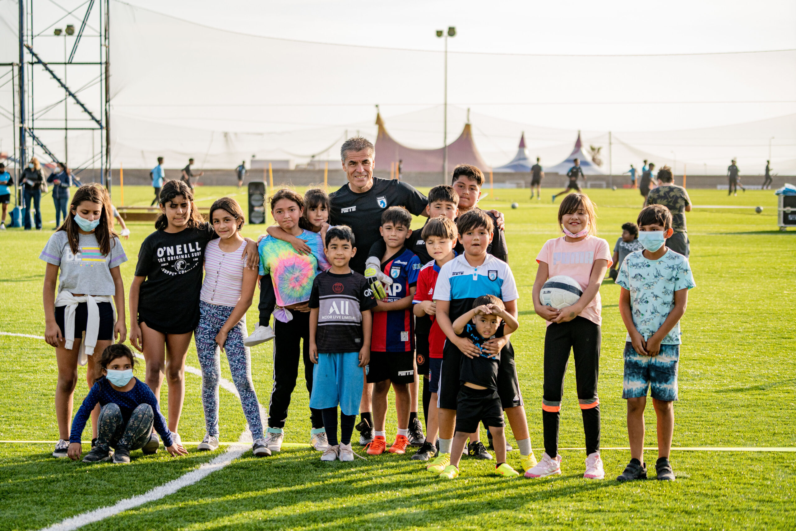 Concluyen exitosas jornadas deportivas organizadas por Collahuasi y Deportes Iquique para niños de Caramucho y Chanavayita