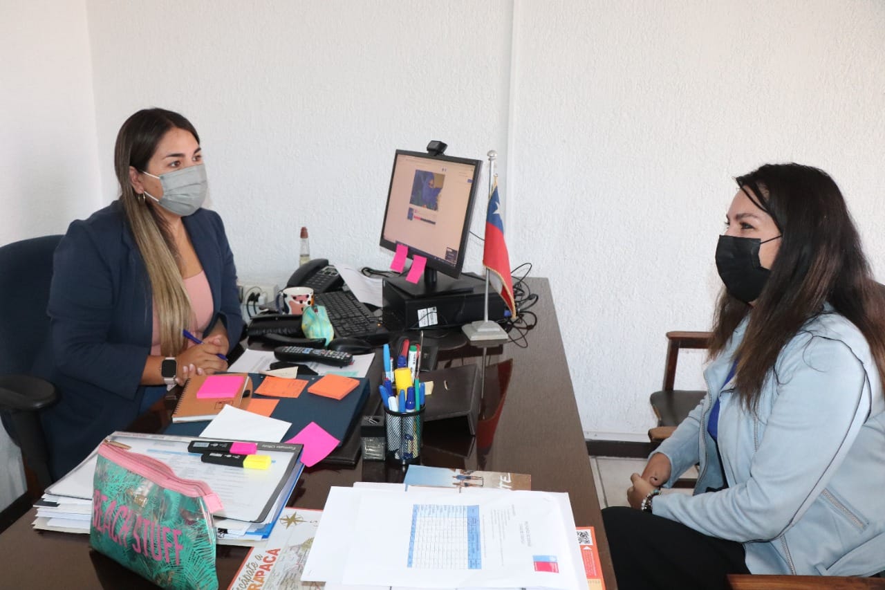 Acuerdan trabajo conjunto para empoderar y fortalecer los liderazgos femeninos en Tarapacá