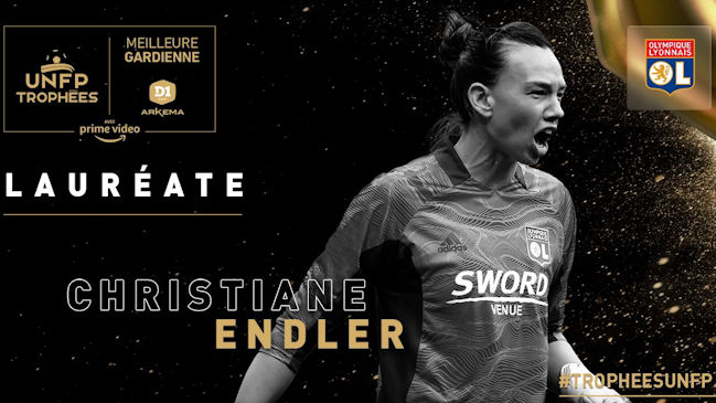 Christiane Endler la mejor arquera de la liga francesa por segundo año seguido