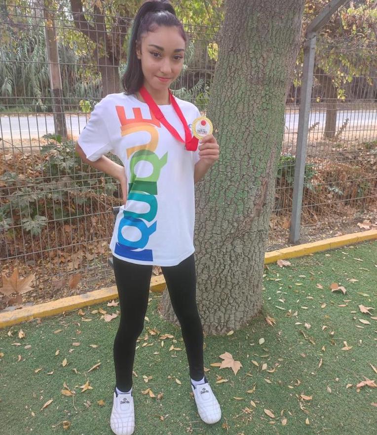 Iquiqueña Issa Roco campeona nacional y  top ten a nivel sudamericano en karate