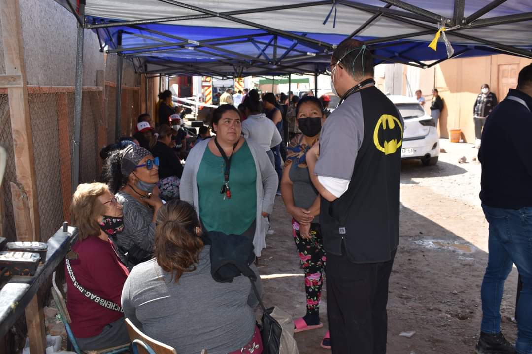 Municipio colabora en control de siniestro en sector de las tomas de El Boro