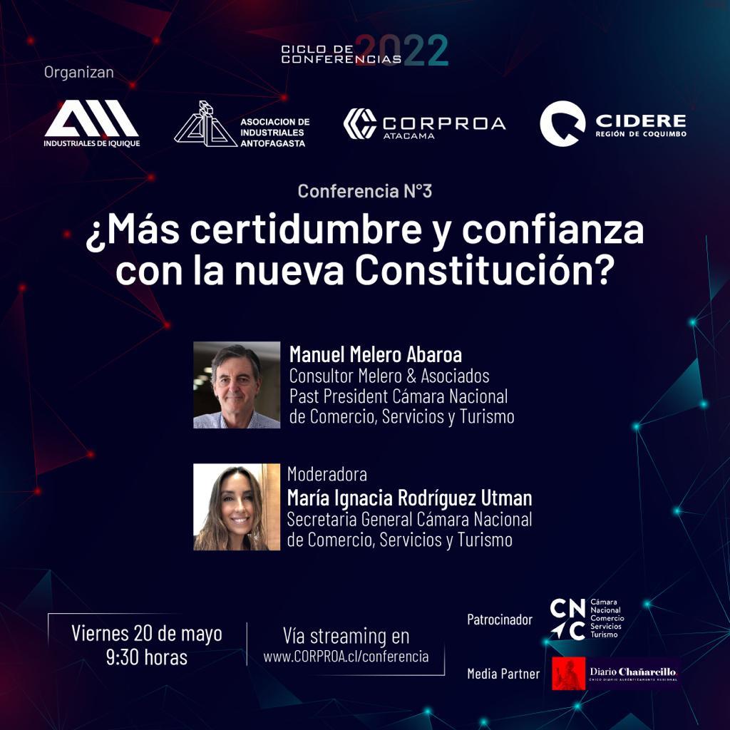 Gremios del Norte Grande realizarán webinar sobre borrador constitucional