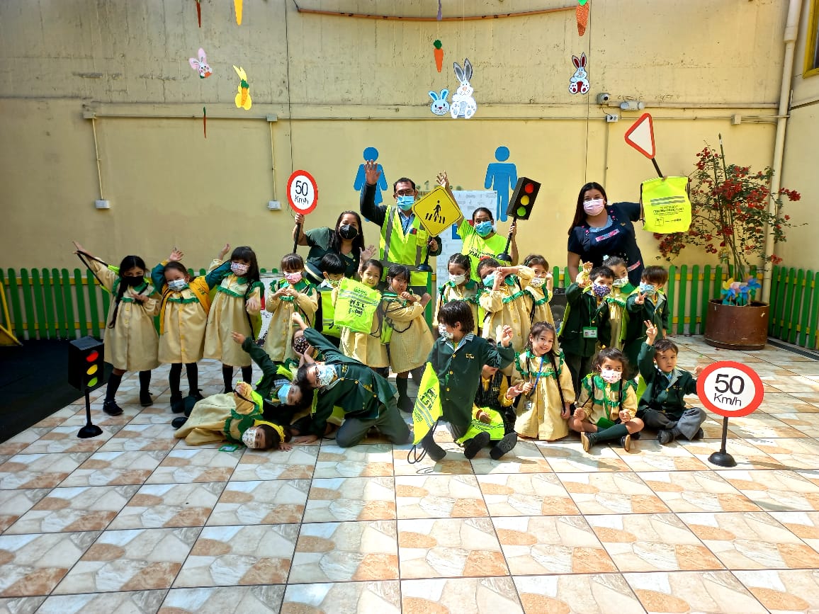 Comienza ciclo de educación vial para niños de la secretaría regional ministerial de Transportes