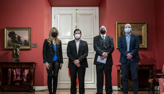 Presidente Boric se reunió con representantes del Comité de Senadores DC