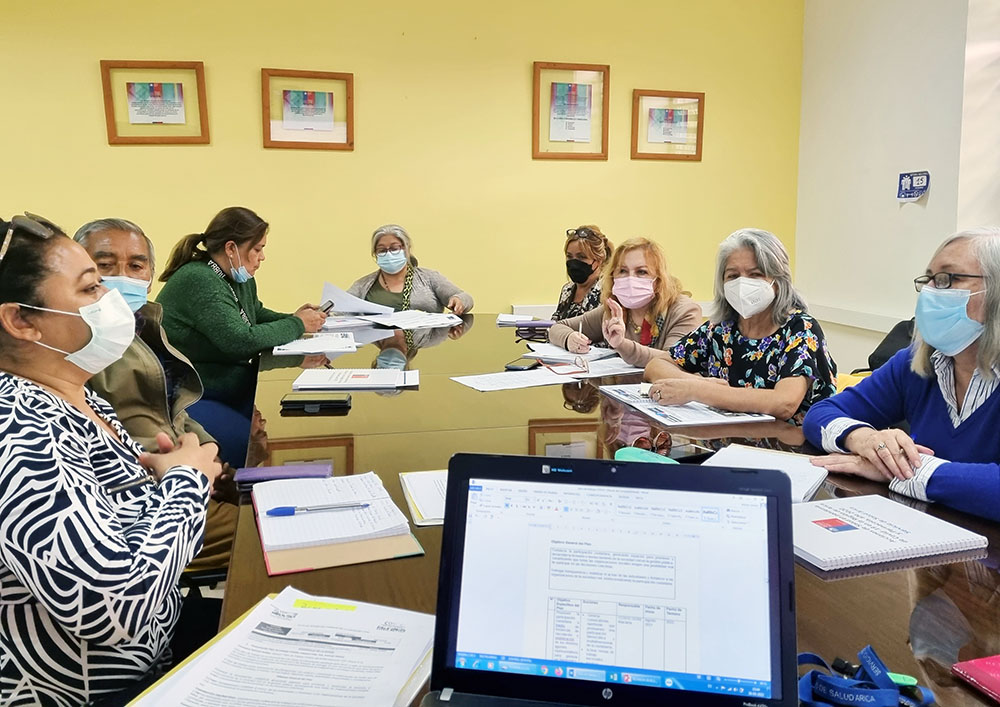 Consejo de la Sociedad Civil del Servicio de Salud  acordó su plan de trabajo