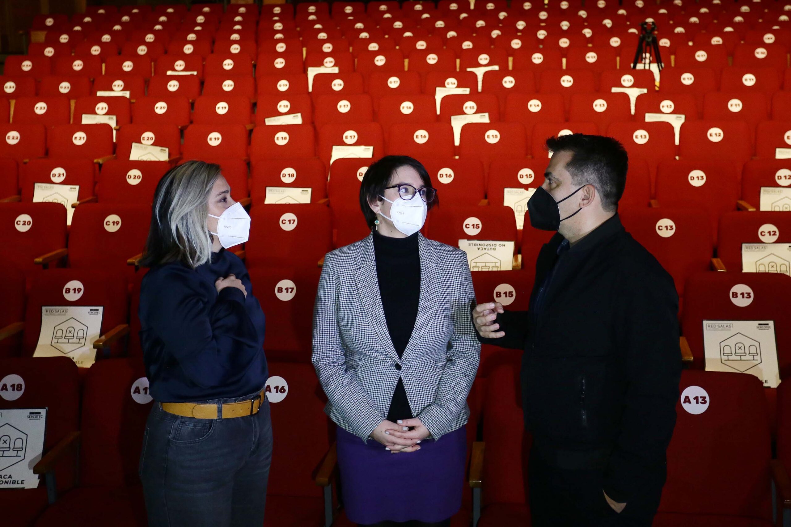 Ministra de las Culturas anuncia y detalla ampliación de aforos para espacios culturales en fase de medio impacto sanitario￼