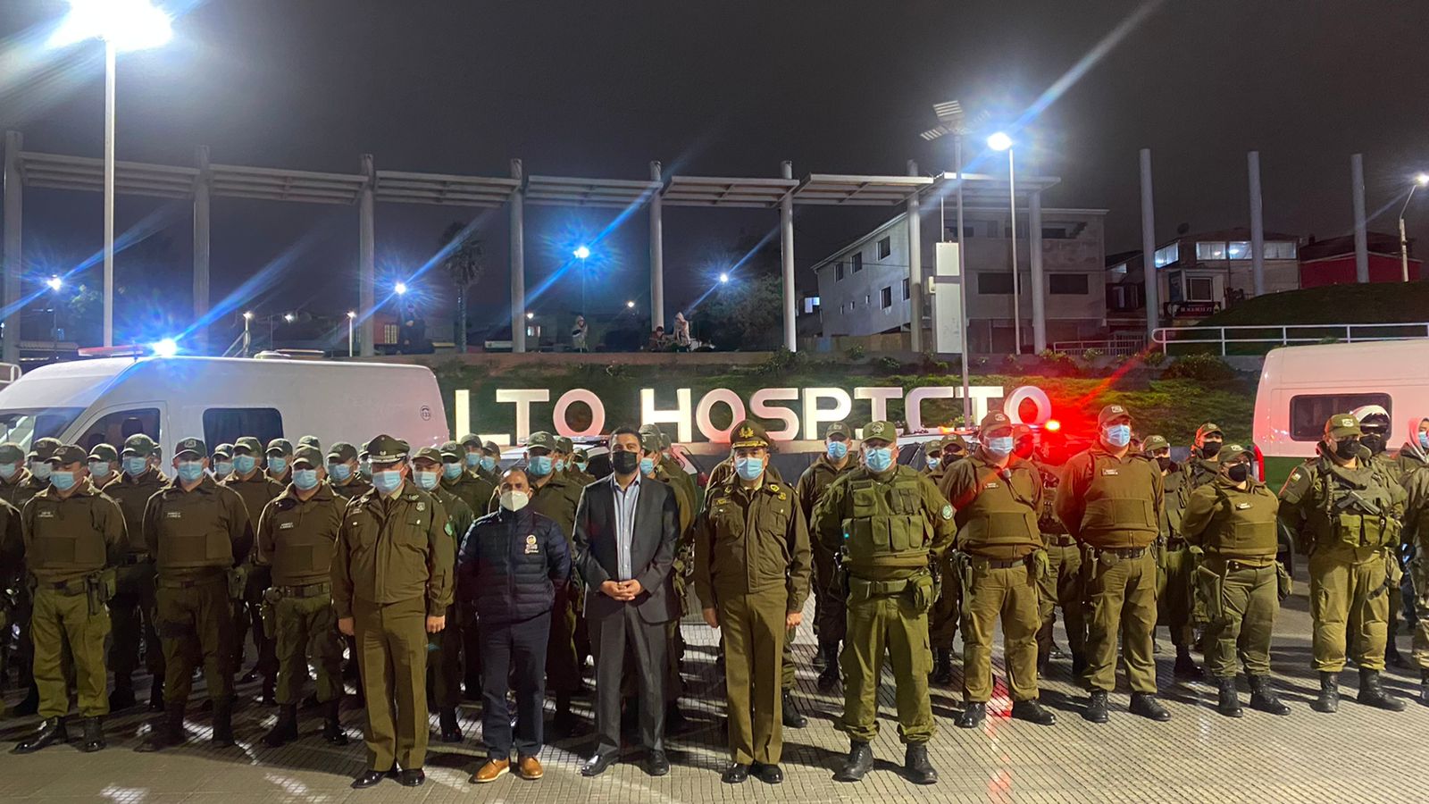 Plan de Reforzamiento Dinámico de Carabineros ancló en Comuna Alto Hospicio